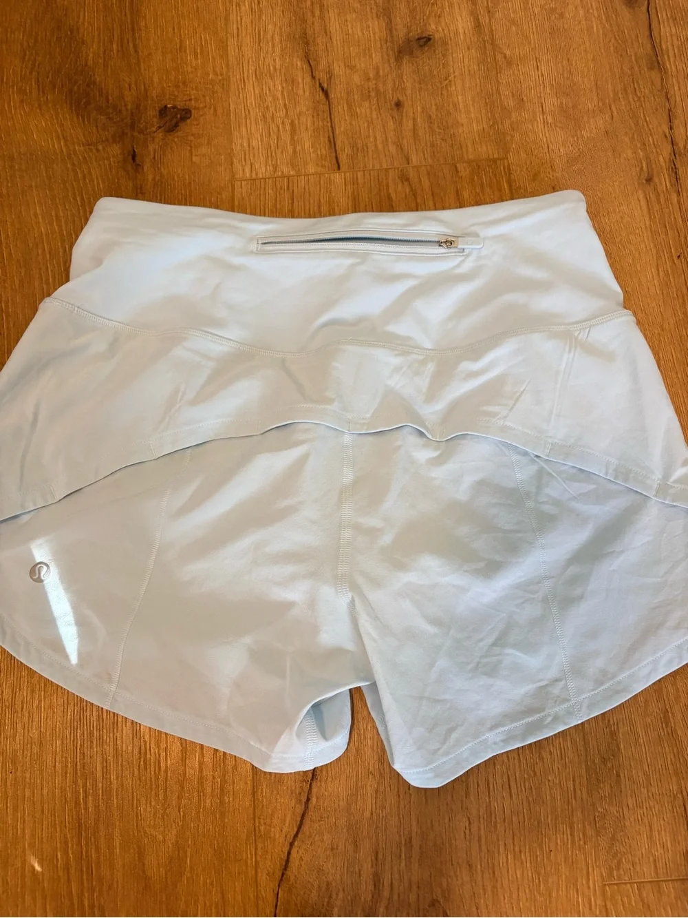 lululemon athletica Pale Blue High-Rise Athletic Shorts - Picture 2 of 3